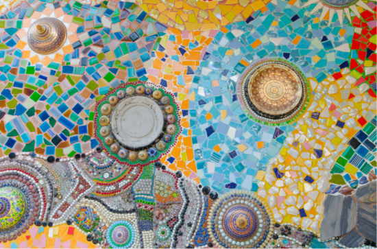 Colorful mosaic